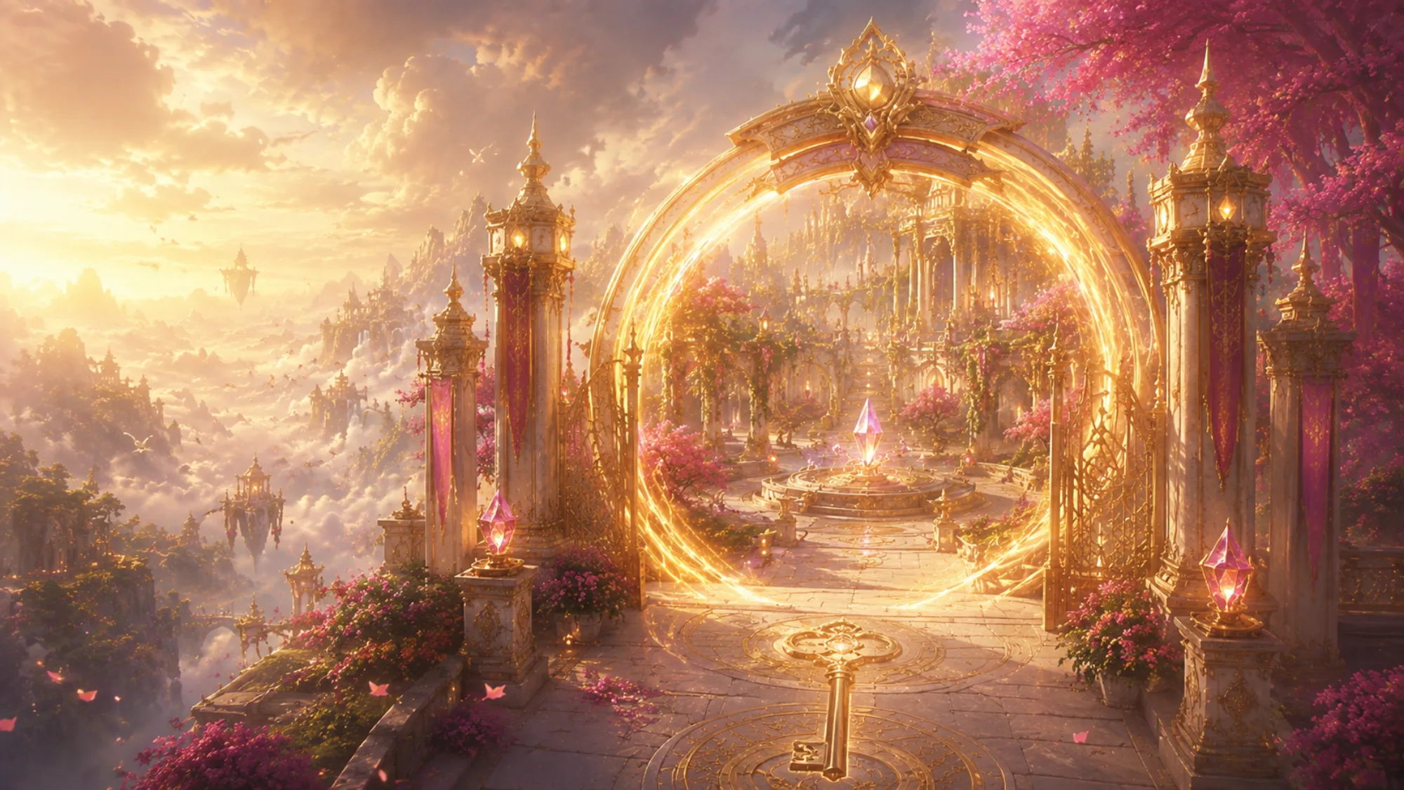 A luminous Erlandia threshold representing Healthy Boundaries